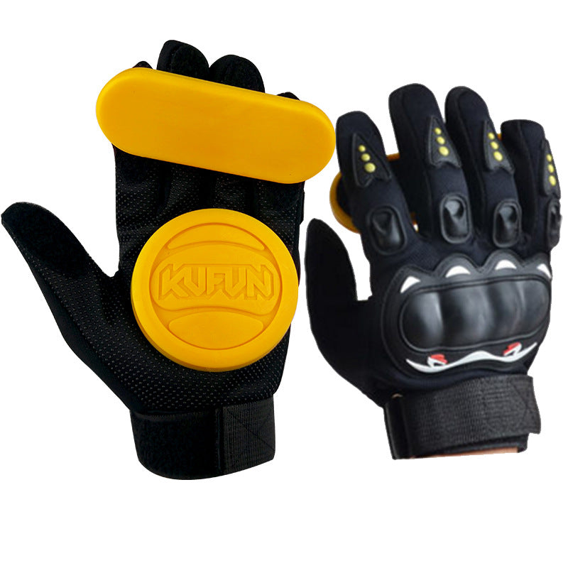 Skateboard Turning Road Board Gloves