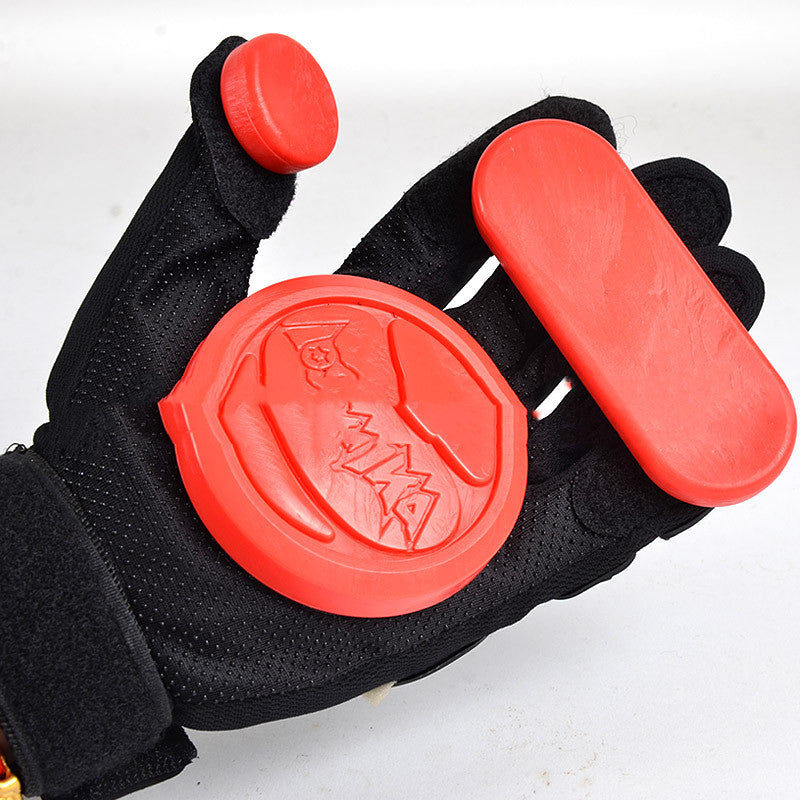 Downhill Skateboard Gloves Roller Long Board Slider Skateboard Turning Gloves Slide Brake Gloves