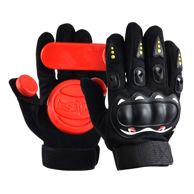 Downhill Skateboard Gloves Roller Long Board Slider Skateboard Turning Gloves Slide Brake Gloves