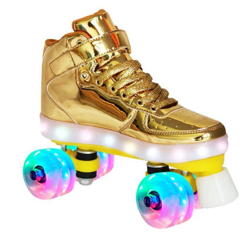 Four-wheel Skating Flashing Roller Skates