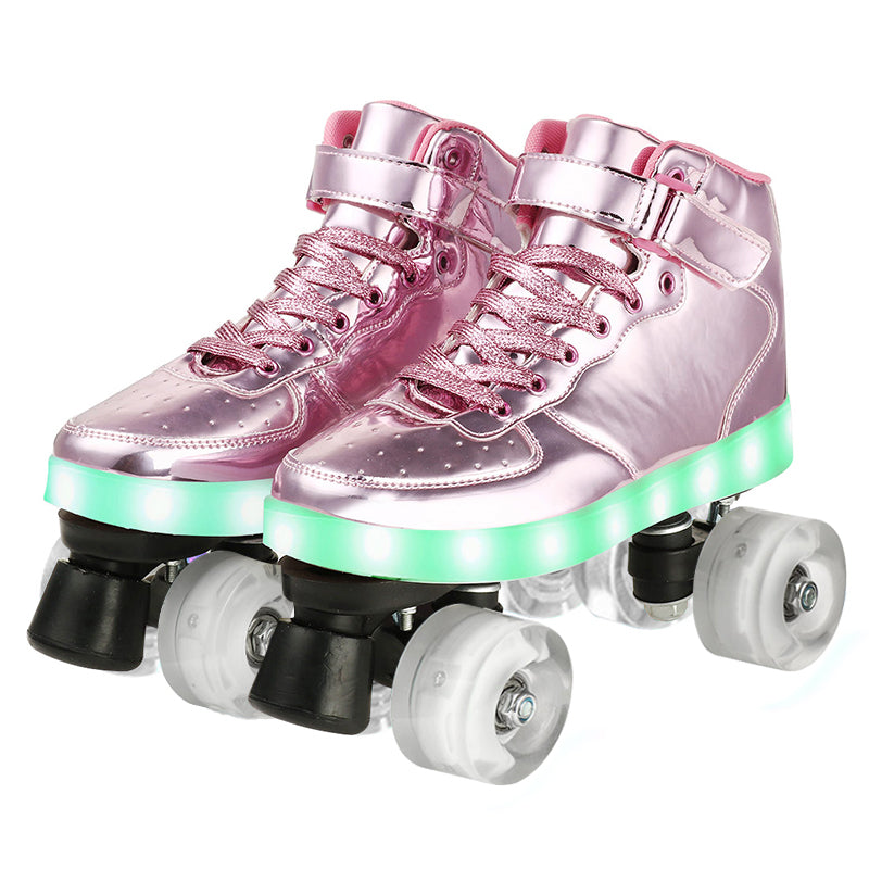 Four-wheel Skating Flashing Roller Skates