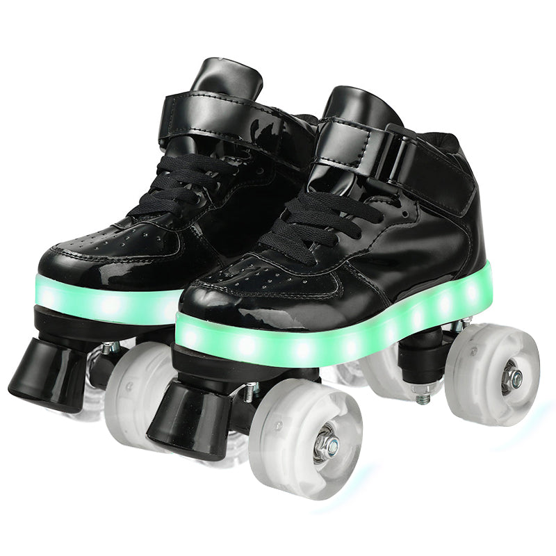 Four-wheel Skating Flashing Roller Skates