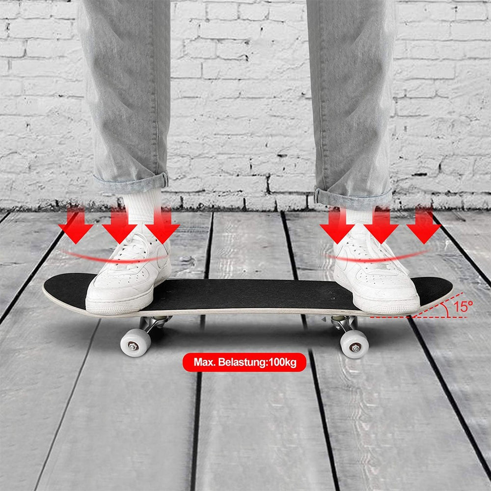 Standard Skateboard For Beginners Boys Girls Adult Standard Skateboard 31x 8 In