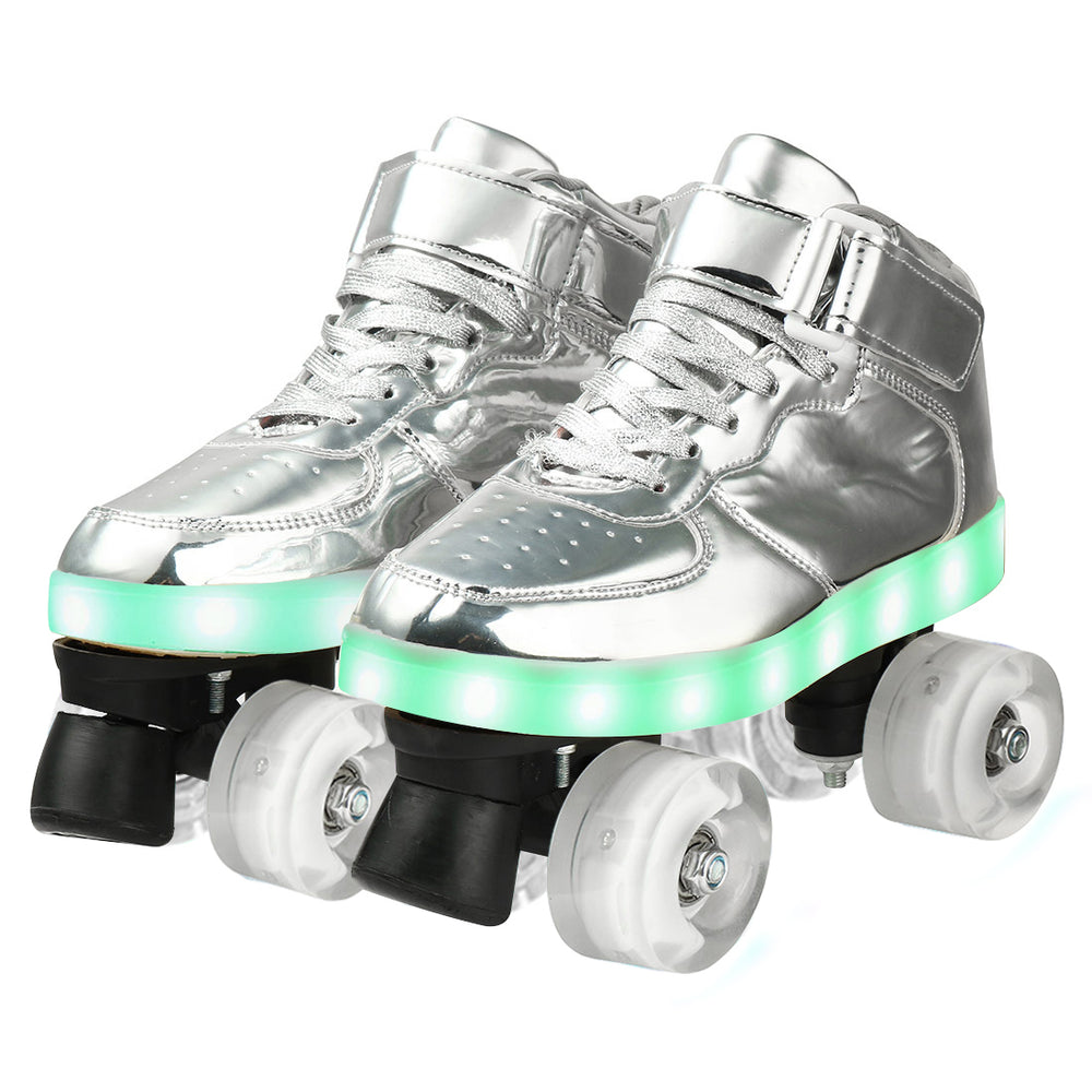 Four-wheel Skating Flashing Roller Skates